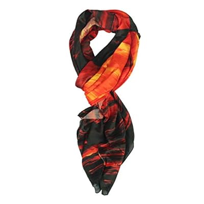 Women's Large Scarf Long Shawl in Floral Printed Unique Designs Lightweight Wraps for Evening Women's Large Scarf Long Shawl in Floral Printed Unique Designs Lightweight Wraps for Evening