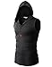 H2H Mens Various Colors Hooded Sleeveless Tank Top