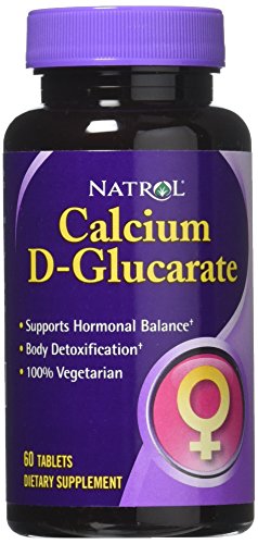 Natrol Calcium D-Glucarate Tablets, 250mg, 60 Count Natrol Calcium D-Glucarate Tablets, 250mg, 60 Count