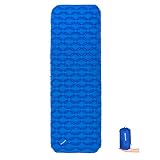 OBOSOE Lightweight Air Sleeping Pad, Inflatable Superior Insulation Sleeping Mat Suitable 4 Season Camping, Backpacking, Hiking, Sleeping Bag, Hammock