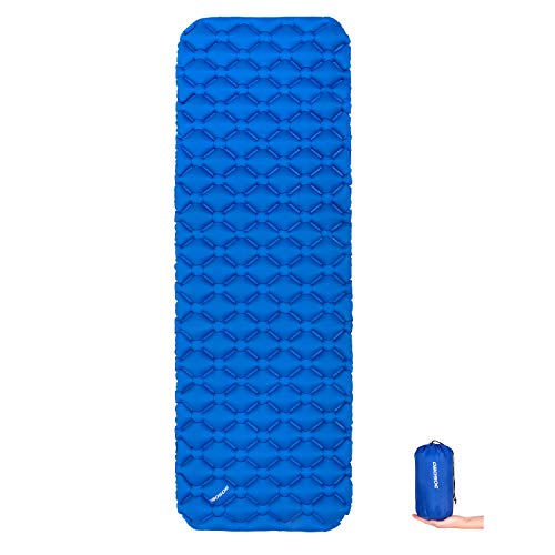 OBOSOE Lightweight Air Sleeping Pad, Inflatable Superior Insulation Sleeping Mat Suitable for 4 Season Camping, Backpacking, Hiking, Sleeping Bag, Hammock - Thumbnail 7
