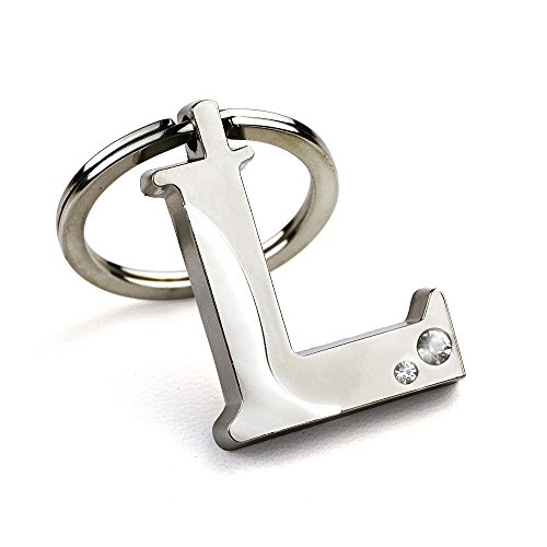 New Arrival Initial Letter L Key Ring with Pouch Bag Z86-M0716