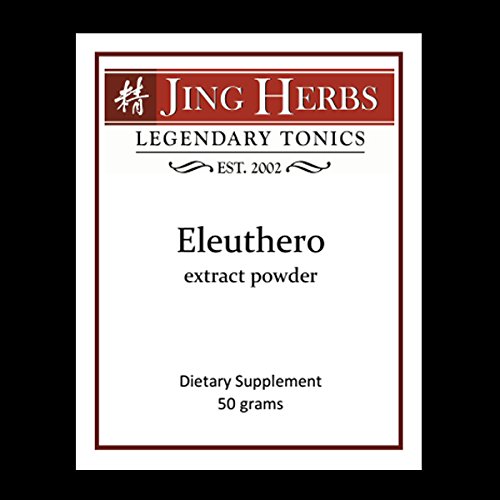 Jing Herbs Eleuthero Extract Powder 50 Grams Jing Herbs Eleuthero Extract Powder 50 Grams