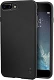 Smartish iPhone 8 Plus / 7 Plus Slim Case - Kung Fu Grip [Lightweight + Protective] Thin Cover for Apple iPhone 7 Plus / 8 Plus (Silk) - Black Tie Affair