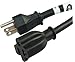 Conntek 1F515520, 1-ft. 15-Amp to 20-Amp Power Adapter Cord/Space Saver