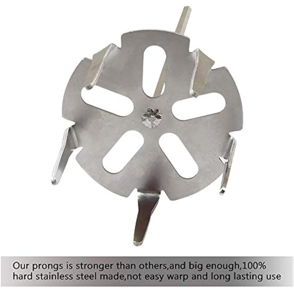 4 Inch Stainless Steel Meat Shredder Pork Puller Drill Attachment BBQ