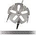 WRKAMA 4 inch Stainless Steel Meat Shredder Pork Puller Drill Attachment BBQ Tools pits Big Green Egg Meat True Tool Used with Standard Hand Drill shreding
