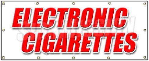 48"x120" Electronic Cigarettes Banner Sign Hookah pens e-hookahs Vape Pipes