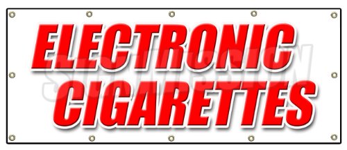 48"x120" Electronic Cigarettes Banner Sign Hookah pens e-hookahs Vape Pipes