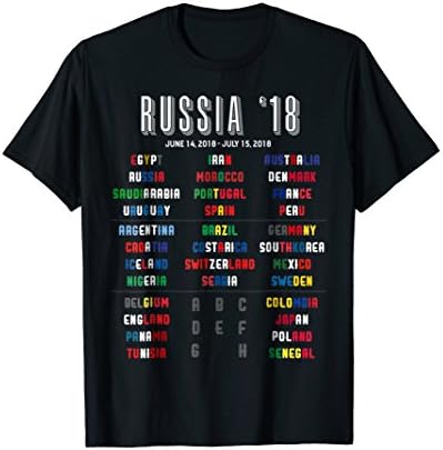 World 32 Team Cup Group Stage Shirt 2018