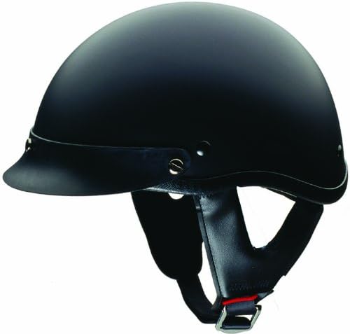 HCI-100 Half Helmet (Matt Black, X-Large)
