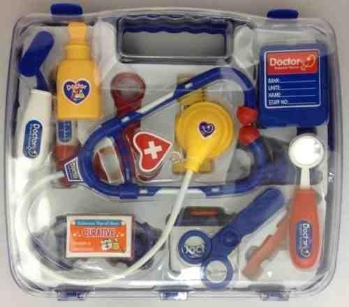 Kids Doctor Nurses Medical Junior Set Role Play Dress Up Kit Toy 13 Pcs New by NAIK