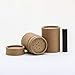 KJ's Kraft Cardboard Powder Shakers 75mL 50 Pack