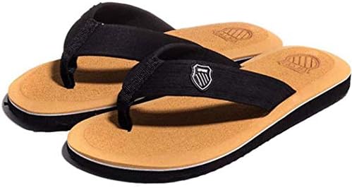 GUIGSI Men Flip Flops Casual Breathable Comfortable Summer Beach Slipper Footwear Sandals