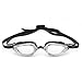 MP Michael Phelps K180 Goggle Clear Lens Silver/Black