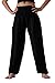 Bangkokpants Women's Classic Long Pants Black One Size US 0-12