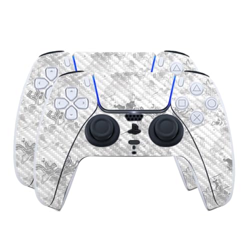 Carbon Fiber Skin Compatible with PlayStation 5 PS5 Controller (2 Pack) - Viper…