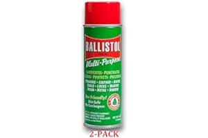 XHOOB Ballistol Multi-Purpose Oil, Aerosol Spray, 6 oz (Green, 2-Pack)