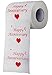 Happy Anniversary Toilet Paper Funny Gag Gift for Him, Her, Boyfriend, Husband, Couple