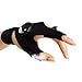 Oct17 Outdoor Activities Cycling Magic Strap Rescue Sporting Gloves 2 LED Flashlight Torch HANDY MECHANIC TOOL -Left Hand