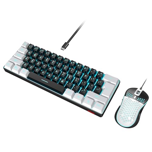 RedThunder 60% Gaming Keyboard Mouse Combo