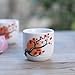 Tosnail 5 pcs Ceramic Japanese Sake Set - Orange Blossom