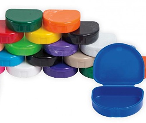 Slim Orthodontic Retainer CASE - Assorted Colours, ONE CASE Sent in Random Colour