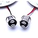 2x Front 1157 Amber 1986-2010 (3 inch / 77 mm) Pancake LED Turn Signal Light Blinker for Harley Davidson 86-13 Electra Glide, 86-18 Road King, 86-17 Heritage Softail, 99-03 Road Glide (1157 Yellow)
