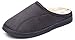 KushyShoo Men's Indoor Outdoor Cozy Clog Slippers