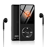 MP3 Player, Aigital Portable HiFi Music Player Built-in 8GB Capacity Can Expand to 128GB, Economic Multi-Functional MP3 Adapter with Video/FM Radio/Record Function (Earphones Included)