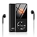 MP3 Player, Aigital Portable HiFi Music Player Built-in 8GB Capacity Can Expand to 128GB, Economic Multi-Functional MP3 Adapter with Video/FM Radio/Record Function (Earphones Included)