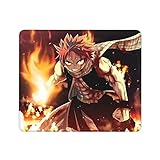 Fairy Tail Natsu Mouse Pad with Non-Slip Rubber