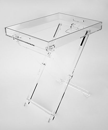 Acrylic Folding Tray Table Modern Chic Buy Online In Japan At Desertcart