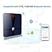 BMI Digital Bluetooth Body Fat Scale, Dr.meter Smart Bathroom Weight Scale Body Composition Analyzer Health Monitor with iOS and Android App, Sensitive ITO Conductive Tempered Glass Surface-Black