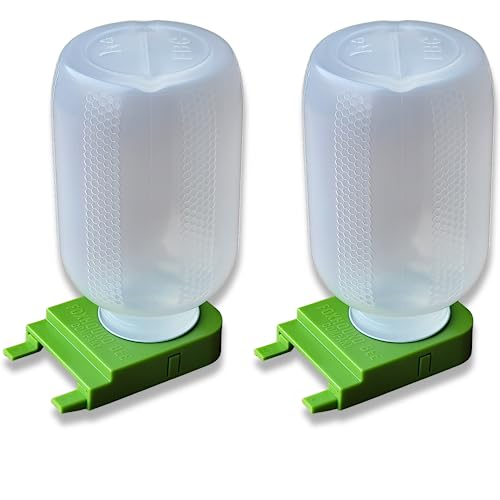 Foxhound Bee Co Bee Plastic Entrance Feeder, Half Gallon, 2 Pack