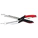 Clever Cutter 6 in 1 Kitchen Knife Stainless Steel Food Scissors with Cutting Board Built-in Slicer for Vegetables Fruits Chopper by Okazaki.