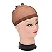 EBOOT Nylon Wig Caps, 4 Pieces (Light Brown)