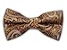 100% Silk Woven Brown, Lavender and Rust Hendrix Paisley Self-Tie Bow Tie