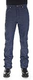 Wrangler Men's Cowboy Cut Original Fit Jean, Rigid Indigo, 34X30