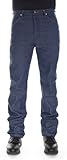 Wrangler Men's Cowboy Cut Slim Fit Jean, Navy, 34x36