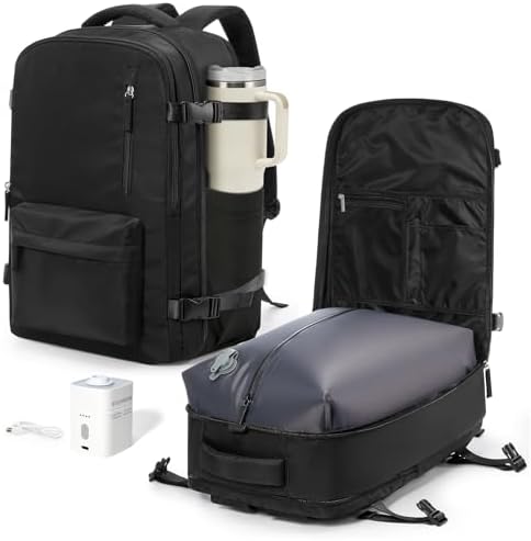 Amazon.com | WONHOX Vacuum Seal Backpack for Travel with Air Pump
