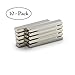 Small Powerful Bar Magnets, Strong Bar Magnet, Neodymium Rare-Earth Magnets, Pack of 10, Strength N35, 2.4
