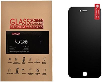 Screen Protectoror for iPhone7 plus, AMICOO(TM) Ultra Slim 0.2mm 9H Hardness Anti-Spy Privacy Tempered Glas Screen Protectoror for iPhone7 plus