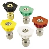 Pressure Washer Sprayer Nozzle Tip Replacement for Generac 3000 Psi, 2.8 GPM &amp; 3.0 GPM Pressure Washer, Model # 5994 &amp; 6228 Size 3.5 or 035, Set of 5 Tips