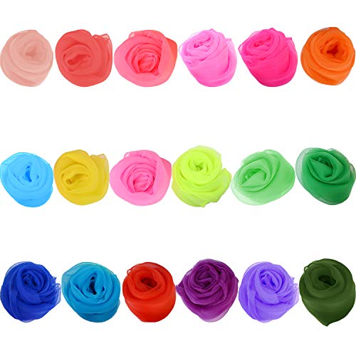 6 Zhanmai+Pieces+Scarves+Juggling+Multicolored