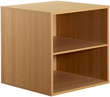 2-Shelf Organizer Cube, Maple