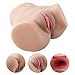 Masturbator Sex Doll with Big Ass Tight Canals for Men Masturbation Vagina Anal Sex, PALOQUETH 3D Realistic Masturbator with Soft Material Dual Ends for Stimulating Suctionthumb 2