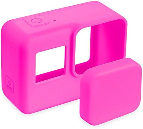 Protective Case for GoPro Hero 6 OnlyMine Soft Silicone Covers with Lens Cap for Sport Camera Hero 5 6