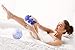 Loofah Bath Sponge XL 75g Set of 4 Pastel Colors by À La Paix - Soft Exfoliating Shower Lufa for Silky Skin - Long-Handle Mesh Body Poufs- Women and Men’s Luffas - Soft Texture - Full Cleanse & Lather