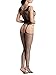 Amoretu Womens Lingerie Fishnet Crotchless Bodystocking Suspender Stockings Black